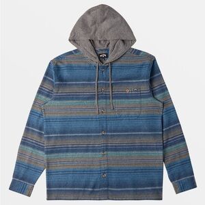 Billabong Baja Hooded Flannel Shirt